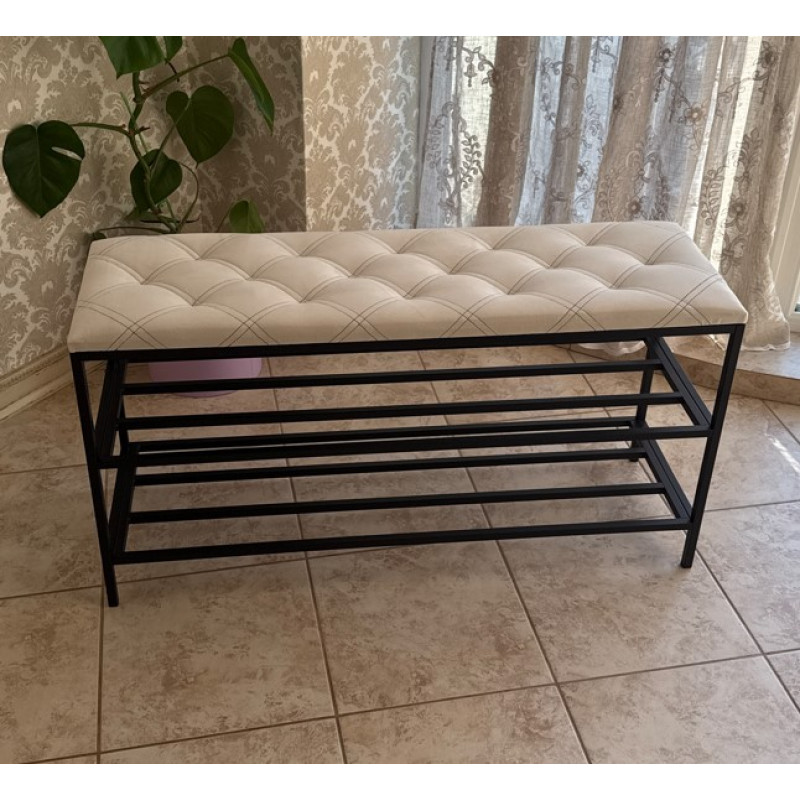 Розбірна банкетка для взуття 100см № 1