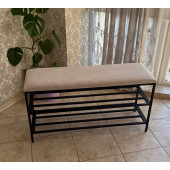 Розбірна банкетка для взуття 100см №13