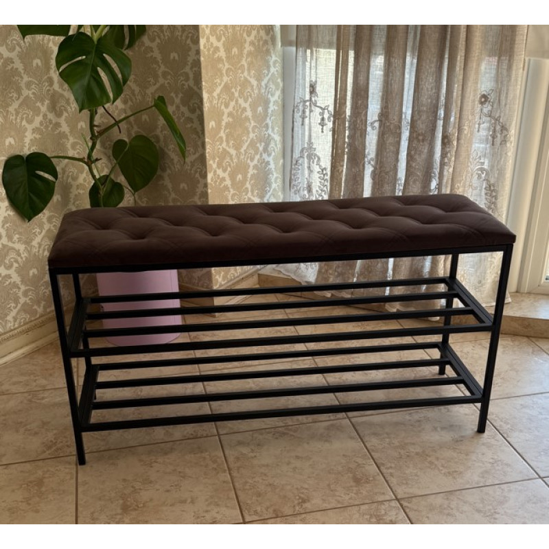 Розбірна банкетка для взуття 100см № 19