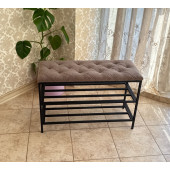 Розбірна банкетка для взуття 100см №52  Тедді