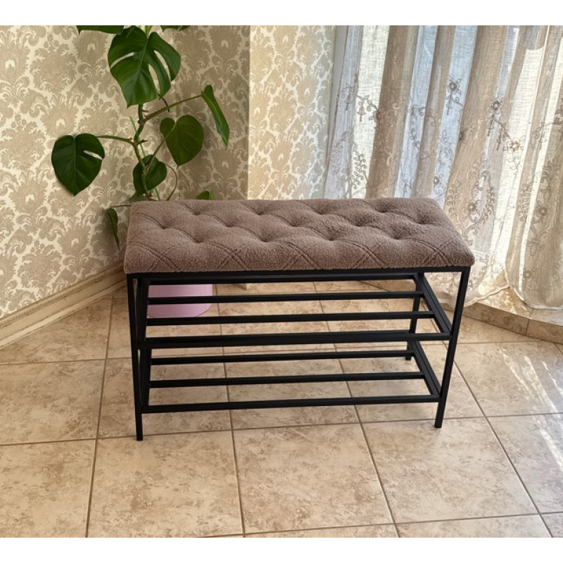 Розбірна банкетка для взуття 100см №52  Тедді