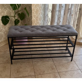 Розбірна банкетка для взуття 100см № 54  Тедді