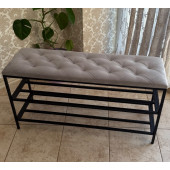 Розбірна банкетка для взуття 100см №7