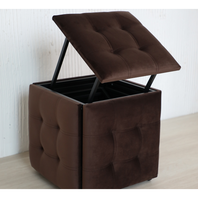 Пуф трансформер 5 в 1, у наявності,преміальний велюр,стілець п'ять в одному-2