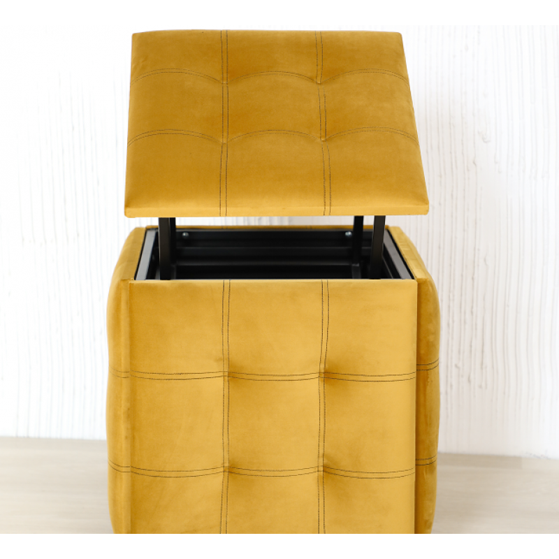 Пуф трансформер 5 в 1, у наявності,преміальний велюр,стілець п'ять в одному-2