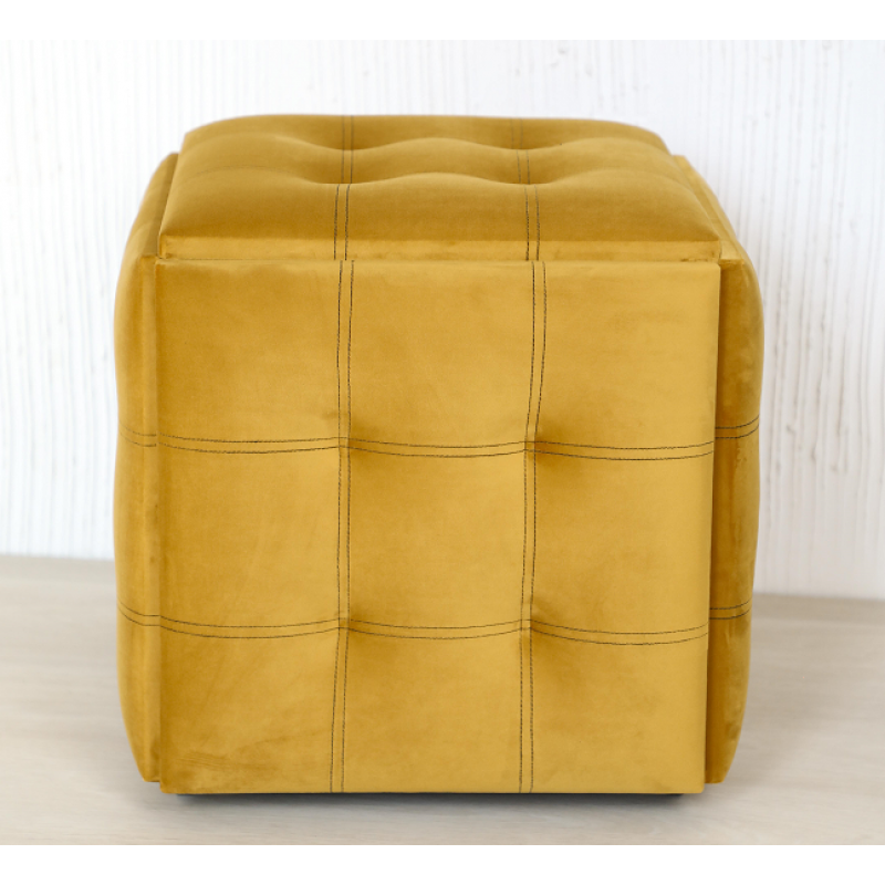 Пуф трансформер 5 в 1, у наявності,преміальний велюр,стілець п'ять в одному-1