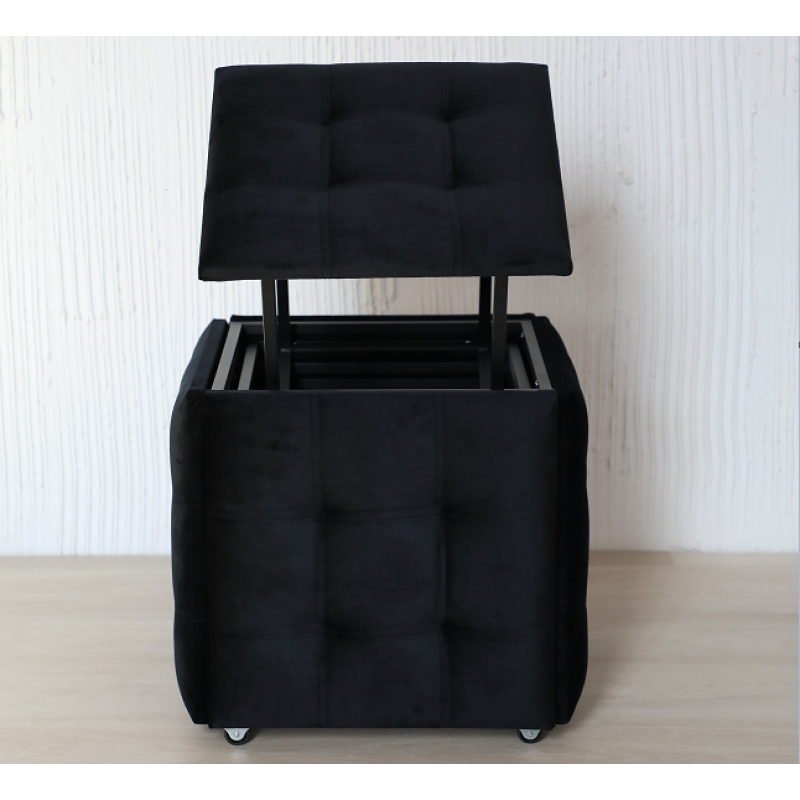 Пуф трансформер 5 в 1, у наявності,преміальний велюр,стілець п'ять в одному-1