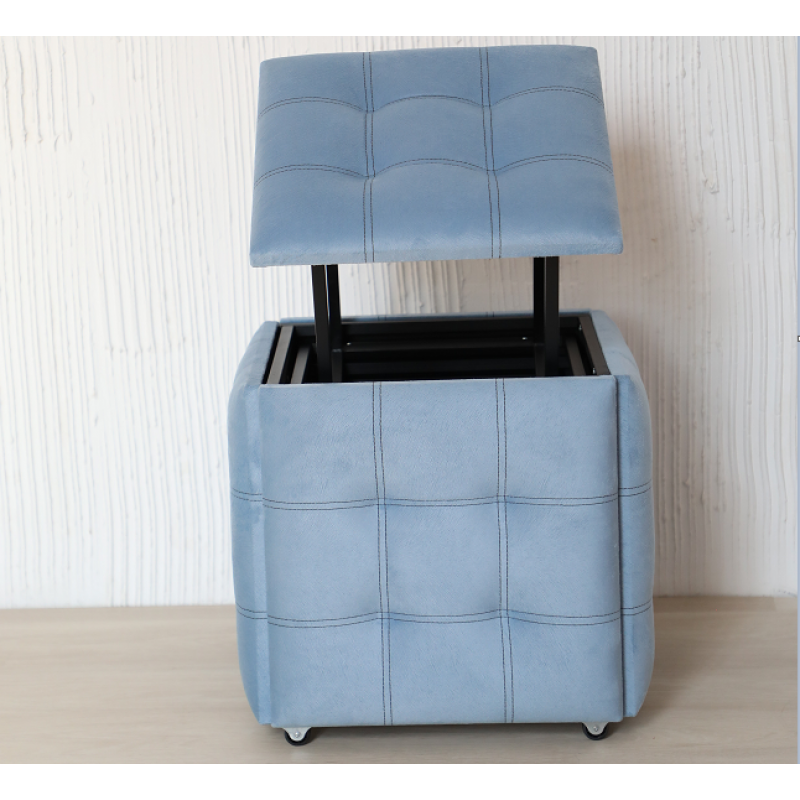 Пуф трансформер 5 в 1, у наявності,преміальний велюр,стілець п'ять в одному-1