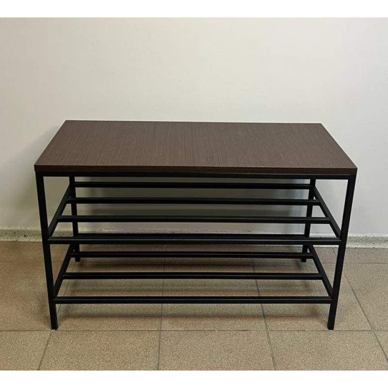 Банкетка для взуття з ламінованого ДСП сидінням №3