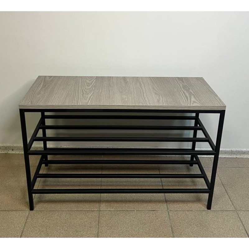 Банкетка для взуття з ламінованого ДСП сидінням №6