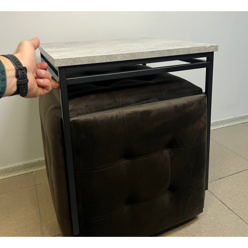 Пуф 6в1 – компактність, мобільність та універсальність! №194-4