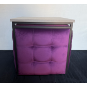 Стильний пуф 6в1 – сидіння, стіл, зберігання в одному! №502