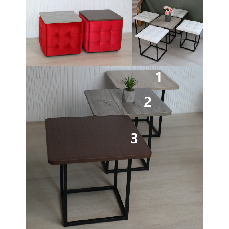 Пуф-трансформер 5в1 зі столиком доступний на складі.-3