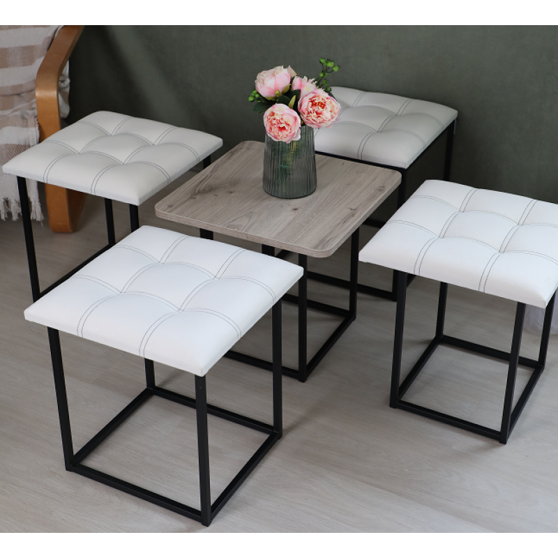 Пуф-трансформер 5в1 зі столиком доступний на складі.-2