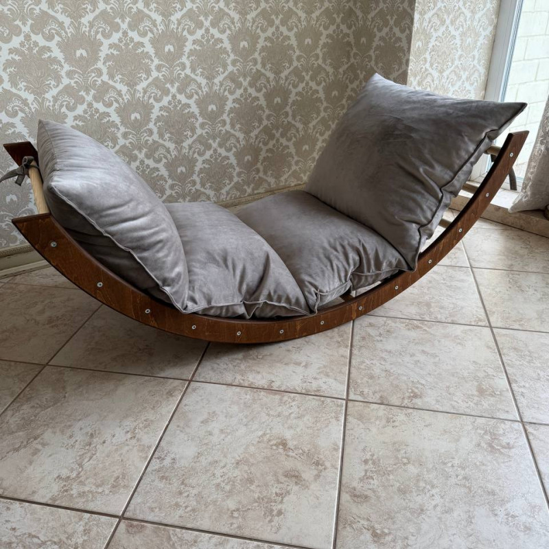 Гойдалка з матрацом 101 см для дітей.-6