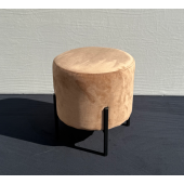 М'який круглий пуф на металевих ніжках – в наявності! №2