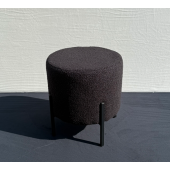 М'який круглий пуф на металевих ніжках – в наявності! Тедді №50