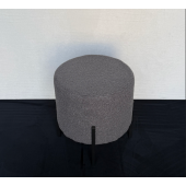 М'який круглий пуф на металевих ніжках – в наявності! Тедді №54