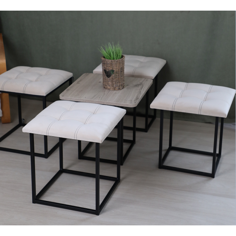 Пуф трансформер 5 в 1, у наявності,преміальний велюр,стілець п'ять в одному-2