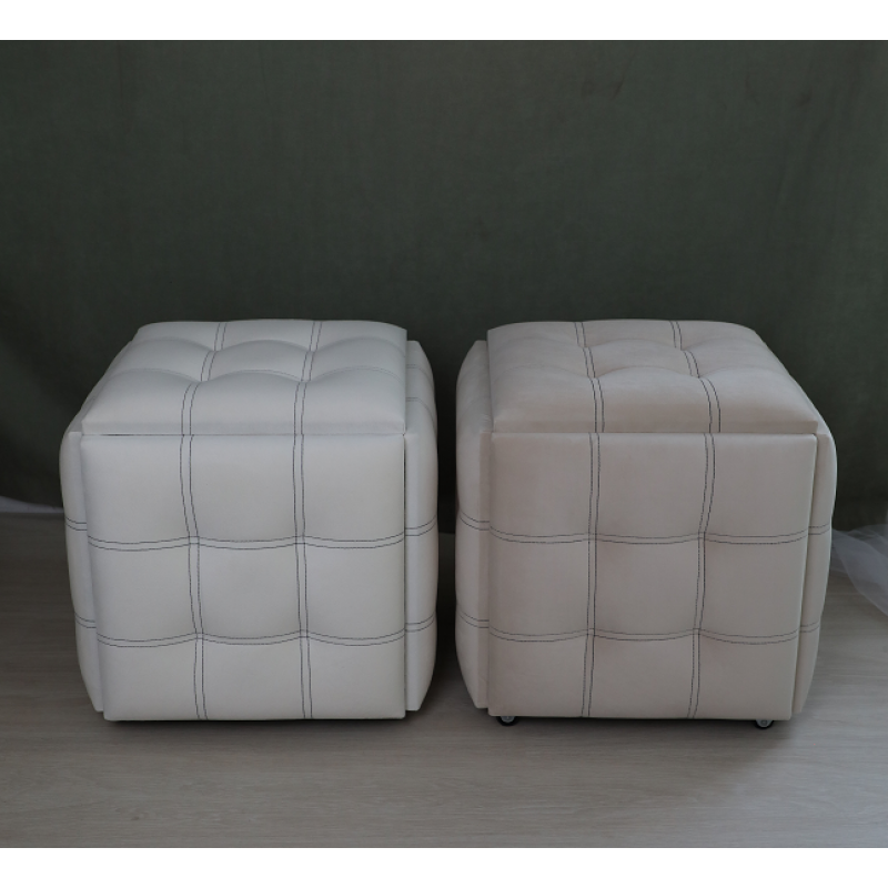 Пуф трансформер 5 в 1, у наявності,преміальний велюр,стілець п'ять в одному-3