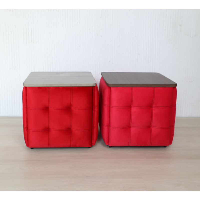 Пуф трансформер 5 в 1, у наявності,преміальний велюр,стілець п'ять в одному-2