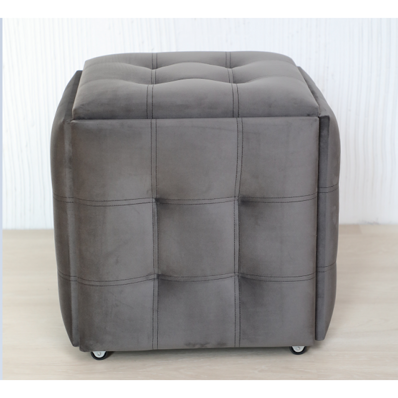 Пуф трансформер 5 в 1, у наявності,преміальний велюр,стілець п'ять в одному-1