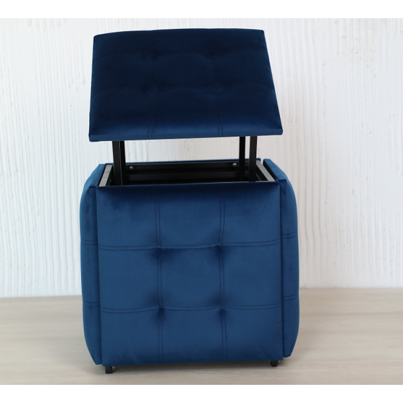 Пуф трансформер 5 в 1, у наявності,преміальний велюр,стілець п'ять в одному-1