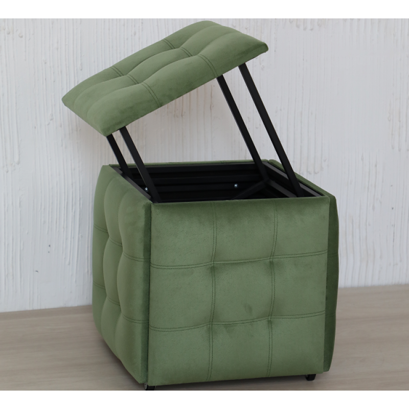 Пуф трансформер 5 в 1, у наявності,преміальний велюр,стілець п'ять в одному-1